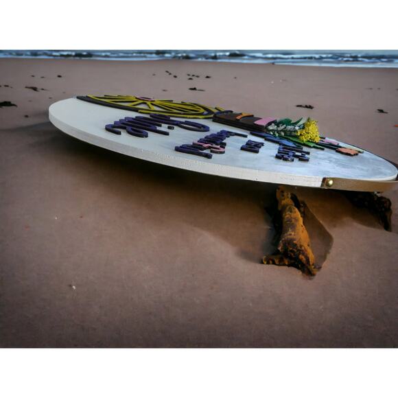 Life is a Beautiful Ride Wooden Sign - Picture 2 of 2